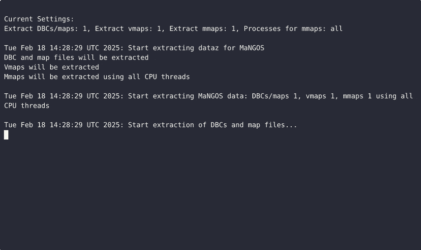 extracting the data from the game client